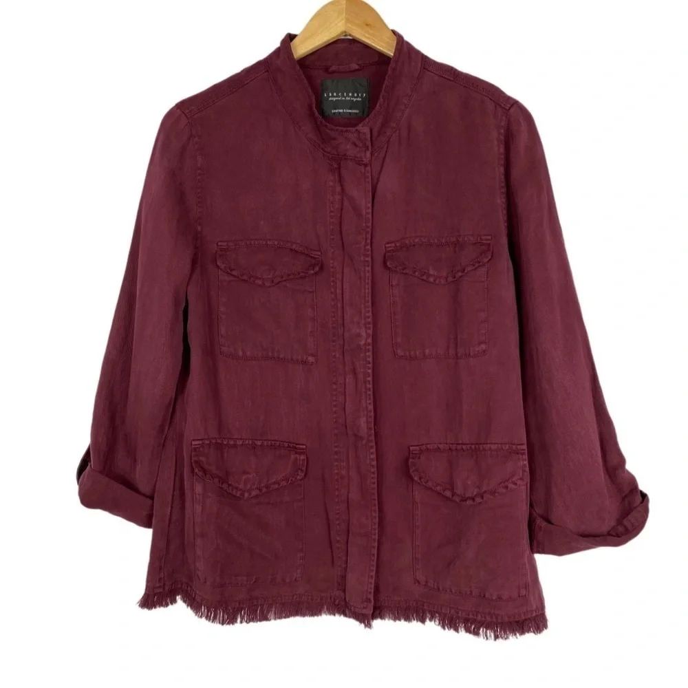 SANCTUARY Roy Frayed Surplus Jacket